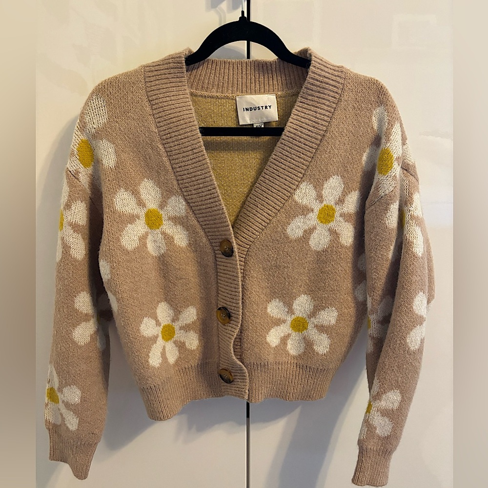 Flower cardigan
